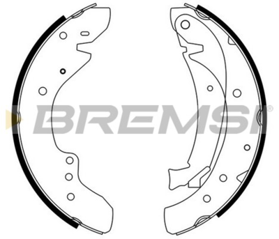 BREMSI - MAXILAS Travao GS8545