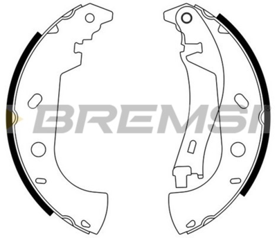 BREMSI - MAXILAS Travao GS8653