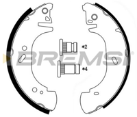 BREMSI - MAXILAS Travao GS8630