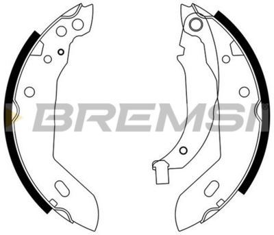 BREMSI - MAXILAS Travao GS8158