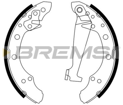 BREMSI - MAXILAS Travao GS8526