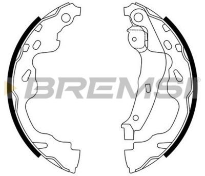 BREMSI - MAXILAS Travao GS8480