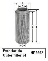 MIKFIL - FILTRO Ar Ext. ( LX3008