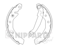 NIPPARTS - MAXILAS Travao ( GS8645