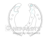 NIPPARTS - MAXILAS Travao ( GS8470