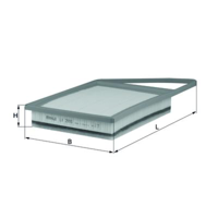 MAHLE - FILTRO Ar