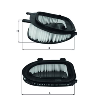 MAHLE - FILTRO Ar
