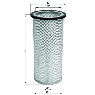 MAHLE - FILTRO Ar -