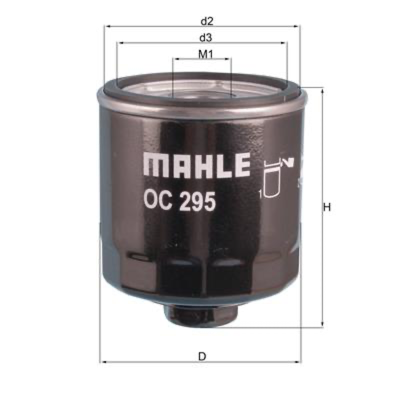 MAHLE - FILTRO Oleo