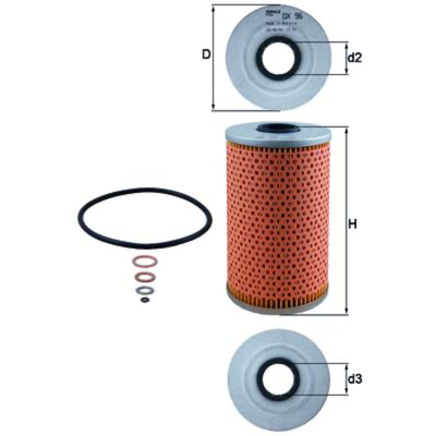 MAHLE - FILTRO Oleo