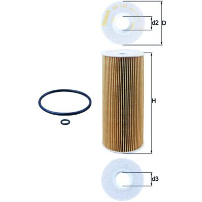 MAHLE - FILTRO Oleo