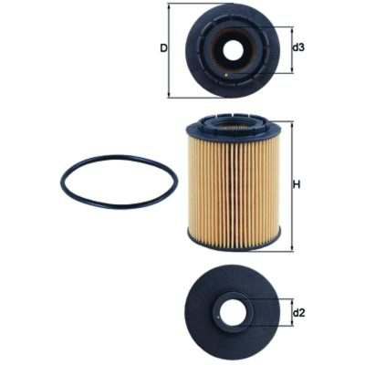 MAHLE - FILTRO Oleo