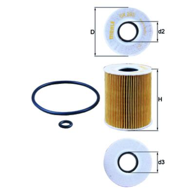 MAHLE - FILTRO Oleo