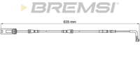 BREMSI - AVISADOR Travao 39612