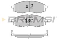BREMSI - PASTILHAS Travao GDB3340