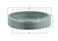 MAHLE - FILTRO Ar