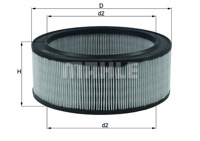 MAHLE - FILTRO Ar
