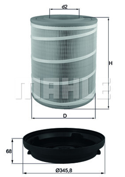 MAHLE - FILTRO Ar