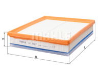 MAHLE - FILTRO Ar