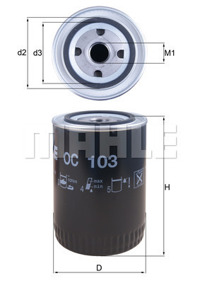 MAHLE - FILTRO Oleo