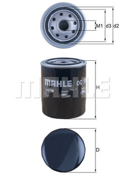 MAHLE - FILTRO Oleo