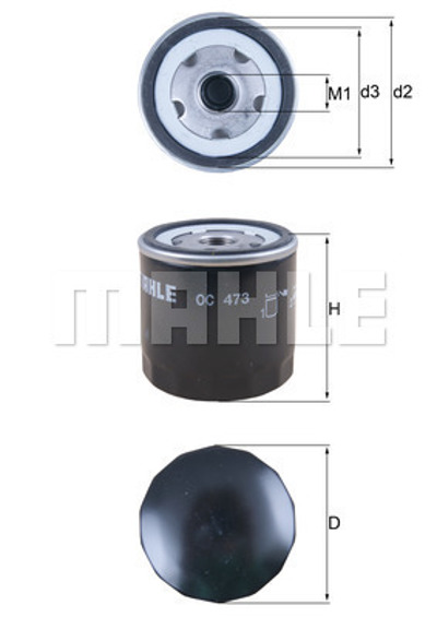 MAHLE - FILTRO Oleo
