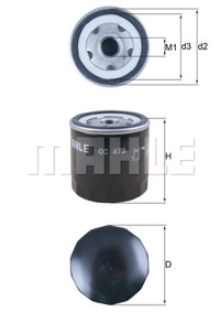 MAHLE - FILTRO Oleo