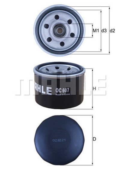 MAHLE - FILTRO Oleo