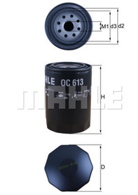 MAHLE - FILTRO Oleo