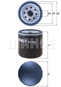 MAHLE - FILTRO Oleo
