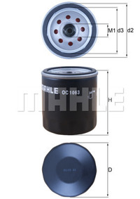 MAHLE - FILTRO Oleo