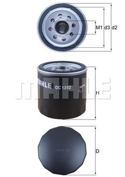 MAHLE - FILTRO Oleo