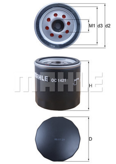 MAHLE - FILTRO Oleo