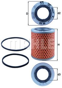 MAHLE - FILTRO Oleo