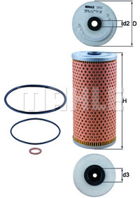 MAHLE - FILTRO Oleo