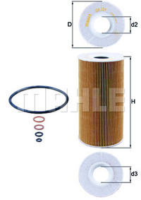 MAHLE - FILTRO Oleo