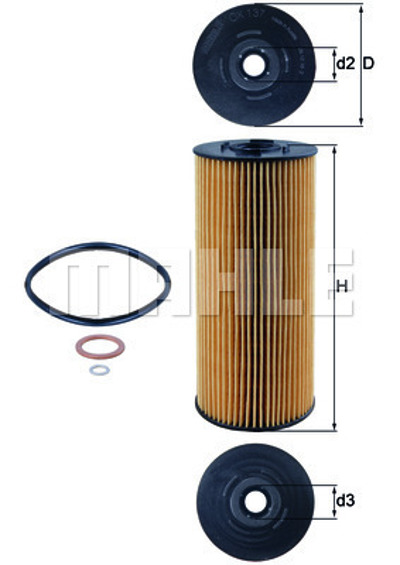 MAHLE - FILTRO Oleo