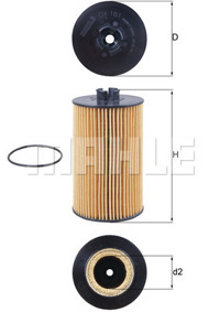 MAHLE - FILTRO Oleo