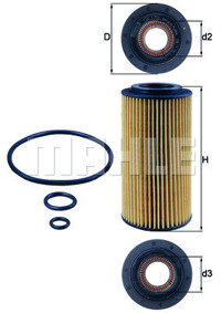 MAHLE - FILTRO Oleo