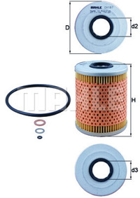MAHLE - FILTRO Oleo