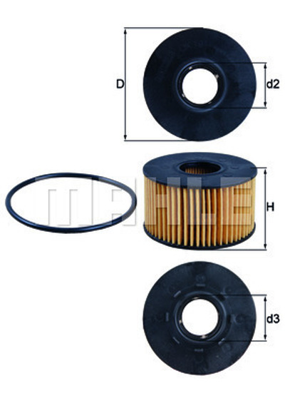 MAHLE - FILTRO Oleo