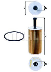 MAHLE - FILTRO Oleo