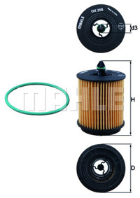 MAHLE - FILTRO Oleo