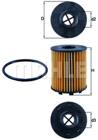 MAHLE - FILTRO Oleo
