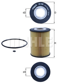 MAHLE - FILTRO Oleo