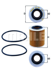 MAHLE - FILTRO Oleo