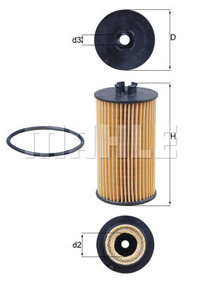 MAHLE - FILTRO Oleo