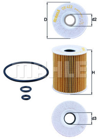 MAHLE - FILTRO Oleo