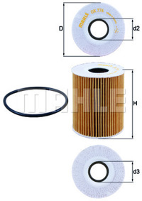 MAHLE - FILTRO Oleo