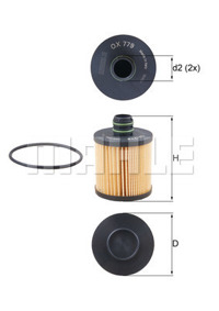 MAHLE - FILTRO Oleo